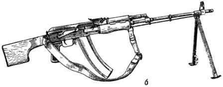 Рис. 2. Общий вид 5,45-мм ручного пулемета Калашникова: