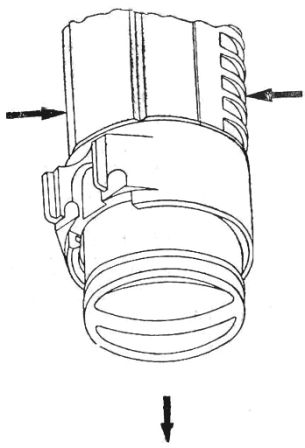Рис. 30 — Извлечение сепаратора со шнеком из корпуса магазина