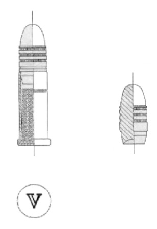 5,6 мм Целевой патрон кольцевого воспламенения