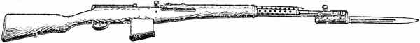 Рис. 1. Общий вид самозарядной винтовки обр. 1940 г.