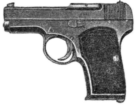Рис. 1. Вид пистолета слева